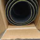 Durable Corp Grand Comfort Floor Mat, Anti Fatigue Heavy Duty Waterproof Non Slip Textured Rubber for Productivity and Comfort, Indoor Outdoor for Kitchen or Industrial, 36x60 In, Black, Yellow Border