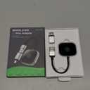 Wireless CarPlay Adapter, Wireless Car Screen Adapter for iPhone-Easily Upgrade Wired CarPlay to Unwired Connectivity, Includes USB-A to USB-C Dongle, Plug & Play for iPhone (iOS 10 and Above)