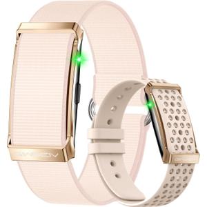 Smart Bracelet, Health Activity Fitness Trackers with Heart Rate Sleep Monitor, 24/7 Blood Oxygen/Calorie/Stress/Step Tracker, Health Fitness Bands, 170+ Sports Modes Smart band with Free APP, 2 Bands
