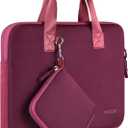 Hseok Laptop Sleeve 13.3-14 inch Case with Small Pouch, Neoprene Computer Bag Compatible with MacBook Pro 14" M4/M3/M2/M1 2025-2021, Mac Air/Pro 13.3" and Most 13-14 inch Notebooks,R02D01