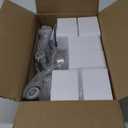 3-Light Bathroom Light Fixtures, 17.23" Black Modern Vanity Lights with Clear Glass Shade, Bathroom Wall Lamp for Mirror Kitchen Living Room Hallway Cabinet Porch