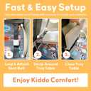 Little Traveler Toddler Airplane Bed & Seat Extender Cozy & Easy Setup Airplane Bed for Kids, Ages 1-4