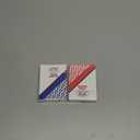 Ben Niu Plastic Playing Cards 2 Pack with Black Cut Card, Waterproof PVC Poker Cards for Texas Holdem, Jumbo Index Standard Size Deck of Cards, Shuffler Friendly - Red & Blue