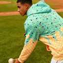 Move Dance Ice Cream Hoodies Youth and Men Pullover Sweatshirts Boys Baseball Hooded With Big Pockets, Youth 11-12 yrs