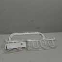 Household Essentials 9-Pair Wire Shoe Rack, White