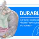 Reli. SuperValue 55-60 Gallon Trash Bags | 50 Count | Made in USA | Heavy Duty | Clear Multi-Use Garbage Bags