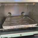 Dash Mini Toaster Oven - Sleek & Stylish - For Creative Homemade Treats - Compact, Space-Saving Design - adjustable temperature dial - Removable Baking Tray - Aqua