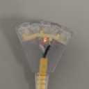 DEWENWILS 3 FT Automatic GFCI Extension Cord Outdoor, 12/3 Gauge Extension Cord for Multiple Appliances, Heavy Duty Power Cable with LED Lighted 3 Prong Plug, Yellow, UL Listed