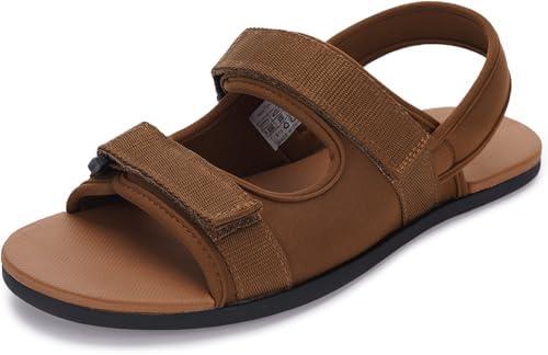 WHITIN Men's Barefoot Sandals | Adjustable Fit | Lightweight & Travel-friendly , size 42