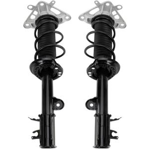 TRQ Rear Strut & Coil Spring Assembly Set Driver & Passenger Sides Compatible with 15-18 Jeep Renegade