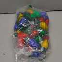 Windy City Novelties 4 Pack LED Light Up Christmas Bulb Necklace with 6 Dynamic Light Modes  Flashing Holiday Accessory for Parties, Parades & Festive Events