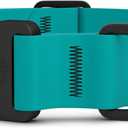 Sker Waterproof Dog Collar - Adjustable Lightweight Dog Collars for Small Dogs - 1 Inch Durable Small Dog Collar with Aluminum D-Ring, Daisy Chain and Quick-Release Buckle | Teal Dog Collar