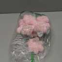 Gejoy 15.75 Inch Pastel Christmas Tree Topper Snowflake Candyland Pink Christmas Decorations Tree Topper Snowflake Decor for Xmas New Year Holiday Party Decor