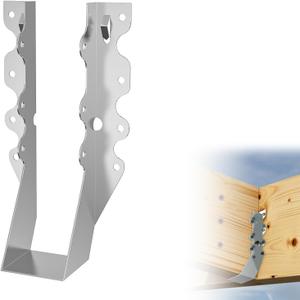 25 pcs 2x8 Joist Hanger,LU28 20 Gauge Double Shear Face Mount Joist Hanger,Hurricane Ties for Rafters Tie Brackets Great for Floor Deck and Ceiling Joists