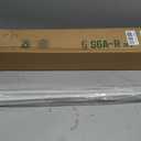 DeElf 6 Pack Tension Rods 28 to 48 Inches, Adjustable Spring Tension Rod for Window Curtain, Kitchen Cupboard Utensils, Closet, and Cabinet, White