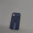 SURITCH for iPhone 13/14 Case with Magnetic Camera Slide Cover and Adjustable Kickstand, Compatible with MagSafe, Shockproof Bumper Case Slim Protective Cover for iPhone 13/14 6.1 Inch, Blue