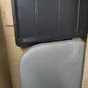 Jakeefud Deluxe Ironing Board with Heat Resistant Cover and Thicken Felt Pad, Heavy Sturdy Legs,Full Size Hanger Iron Board,Foldable (L-Grey), 12" W x 44" L