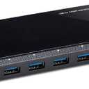 TP-Link Powered USB Hub 3.0 with 7 USB 3.0 Data Ports and 2 Smart Charging USB Ports. Compatible with Windows, Mac, Chrome & Linux OS, with Power On/Off Button, 12V/4A Power Adapter(UH720)