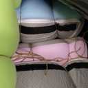 Baby Climbing Blocks, Soft Play Set for Crawling Baby 6-12 Months, Anti-Slip Particles Bottom & Velcro Connectors, High-Density Foam Gym with Soft Fabric Cover (Balls not Included)(Colorful)