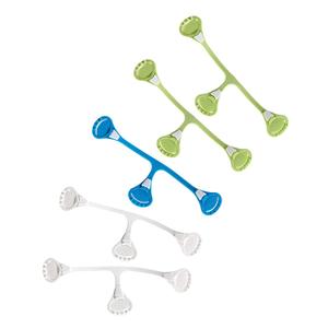 [Original 5-pack] Snappi Cloth Diaper Fasteners - Replaces Diaper Pins - Use with Cloth Prefolds and Cloth Flats