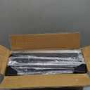 BUKFEN 8-Tier Over the Door Pantry Organizer, 2-in-1 Door Hanging or Wall Mounted Spice Rack, Heavy Duty Metal Storage Shelves with Adjustable Wooden Baskets for Kitchen Bathroom Closet