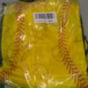 Woanger 24 Pcs Drawstring Baseball Soccer Softball Gift Bags 9.8 x 11.8 Inch Party Favor Bag Goodie Candy Treat Snack Bags for Team Sport Ball Theme Birthday Party Supplies (Softball)