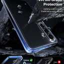 TORRAS Shockproof for Samsung Galaxy S26 Case, [Not Yellowing] [12FT Military-Grade Protection] Thin & Soft Touch Transparent Case for Samsung S26 with 3 Colors DIY Buttons [Anti-Slip], Diamond Clear