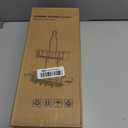 Aitatty Hanging Shower Caddy Bathroom Organizer: Rustproof Shower Shelf Racks Over Shower Head - No Drilling Inside Bath Shower Rack Shelves Over Showerhead for Shampoo with Soap Holder Gold