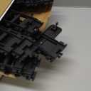 Hot Bee Train Set for Boys, Alloy Remote Control Train Sets with Steam Locomotive, Light Up Cars and Tracks, Electric Trains Set Toys for Toddler Kids, Christmas Toys Gifts for 3 4 5 6 7 8+ Year Old (Black)