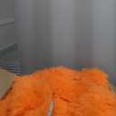 Boshengya 9X12 Large Area Rugs for Living Room Bedroom,Big Shag Rug for Bedroom Dorm,Soft Fluffy Indoor Carpet Nursery Rugs for Kids Girls Room Home Decor (Orange)