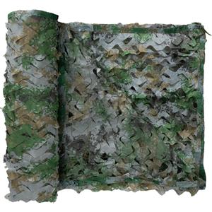LOOGU Woodland Digital Camo Netting 10x13 FT, 150D Camouflage Net for Sunshade, Camping, Military, Hunting Blind, Party Decorations