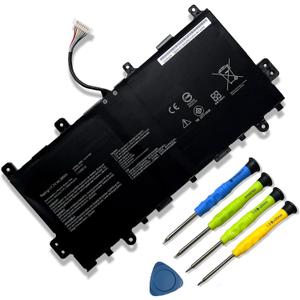 C21N1808 Laptop Battery Replace for Asus Chromebook C423 C523 C423NA C523NA C423NA-EB C423NA-BZ C523NA-A2 C423NA-RH91T-CB C523NA-DH02 C523NA-EJ0052 C423NA-BV0078 C523NA-A20105 7.7V 38Wh 4940mAh