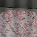 Bublo Baby Swaddles for Newborns  Zipper Swaddles 0-3 Months, 3-Pack  Organic Infant Sleep Sack with Zipper  Adjustable & Breathable Swaddle Blanket Wrap for Newborn Girls (Pink Floral)