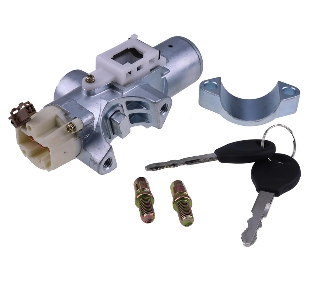 AIVWUMOT Ignition Lock Cylinder Switch W/Key US901 US804 US803 Compatible with 02-06 Sentra 99-04 Pathfinder 2004 Armada 99-04 Pathfinder A/T 00-02 Maxima D8700-6J326 D8700-6J325