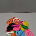 Sumind 100 Pcs Silicone Wristbands Bulk 10 Color Rubber Bracelets Blank Silicone Bracelets Stretch Colored Rubber Wristbands for Women Men Gifts(Rich Colors)