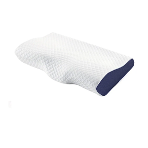 1pc Memory Foam Pillow Neck Pillows, Blue, One size
