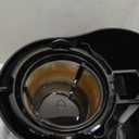 Kismile Compact Coffee Maker with LED Display, Small Drip Coffee Machine with Anti-Drip System, Timer, Auto Shut-Off, Dry-Boil Protection, Removable Funnel, Ideal for Home & Office (Black)