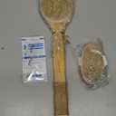 Dry Brushing Body Brush Sets Wooden Handle Combined with Medium Strength Natural Bristles Gentle Exfoliator Remove Cellulite Lymphatic Drainage Makes The Skin of The Entire Body Softer
