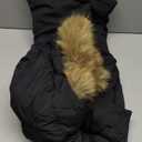 Hecusma Heated Jackets for Women with 18400mAh 12V Battery Pack Included, Parka Womens Heated Jacket with Hood Skating (Small, Black)