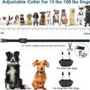 Shock Collar for Dogs, IP67 Waterproof Dog Training Collar with Remote, 3 Training Modes with Beep, Vibration, and Safe Static, Rechargeable E Collar for Large Medium