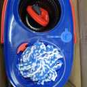 O-Cedar RinseClean Spin Mop & Bucket System | Clean with Clean Water | Removes 99% of Bacteria