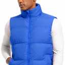 Men's Puffer Vest Sleeveless Jacket Outdoor Winter, Small