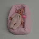12 Inch Baby Dolls Set with Accessories and Clothes,Newborn Girls Baby Doll with Soft Sleep Bassinet Bed Crib Pillow Blanket Pacifier Feeding Bottles Toys for Toddlers Age 3+