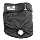 Pet Parents Washable Dog Diapers (2pack) + Extendrs of Durable Doggie Diapers, Premium Dog Diapers Female & Male (X-Large, Black)