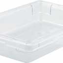 Winco Polycarbonate Food Storage Box, 12 by 18 by 3-1/2-Inch