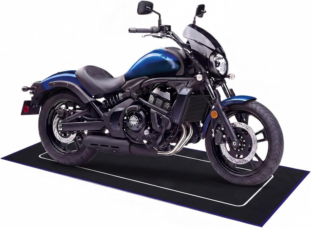 Drydiet Motorcycle Garage Mat Non Slip, Basic Style, 78 x 31 Inch
