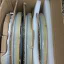 TheTerra Ceramic Dinnerware Sets for 8, 24 Pieces Porcelain Lightweight Plates and Bowls Sets, Scratch Resistant Dish Set, Oven & Microwave & Dishwasher Safe, Desert Sage