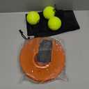 Tennis Practice Rebounder Tennis Trainer Set with String 3 Replacement Rebound Balls Solo Tennis Trainer Tennis Practice Training Tool Portable Tennis Practice Equipment (Small)