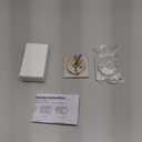 Goldenwarm Brushed Nickel Square Pocket Door Lock, Pocket Door Hardware for 2-1/8'' Round Bore Hole, Pocket Door Handles Fit 1-1/4'' to 2'' Thickness Sliding Door 2-3/8'' Latch 1 Pack