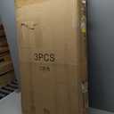 3Pcs Cylinder Stands for Party White Round Pedestal Stand (with 3pcs Spandex Cloth Cover) for Birthday Wedding Party Outdoor Indoor Decor (White).